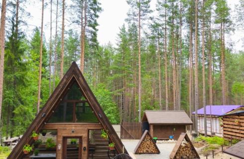 Медвежьегорск: Коттедж A-frame