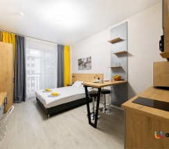 Апартаменты с двуспальной кроватью в U-Apart