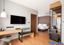 Трёхместный полулюкс двуспальная кровать в Best Western Chatuchak