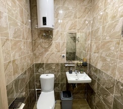 Номер стандарт эконом с 1 двуспальной кроватью (без окна) в Pallada