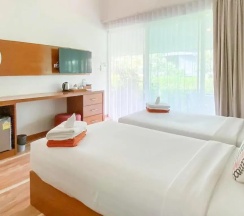 Двухместный номер с балконом (2 отдельные кровати) в Kata Forte Resort