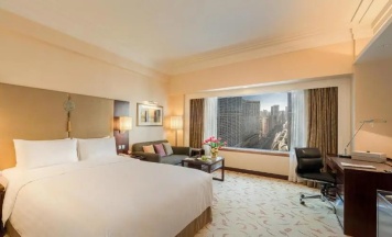Двухместный номер Superior (двуспальная кровать) в Shangri-La Dalian