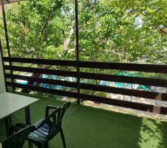 Четырёхместный номер Comfort с балконом в Гостиница