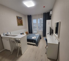 Студия с двуспальной кроватью в Park in Pulkovo