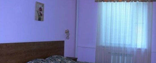Номер эконом с 1 двуспальной кроватью в Огонёк