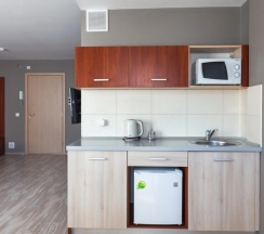 Двухместная студия Superior двуспальная кровать в Комплекс апартаментов Комфорт