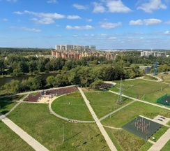 Апартаменты c 1 комнатой в Квартира Парковая 54 с видом на канал Москвы реки