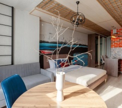 Трёхместные апартаменты c 1 комнатой в RentPlaza