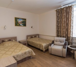 Номер стандарт с 2 односпальными кроватями в Маргобай