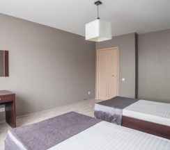 Апартаменты Superior c 1 комнатой с балконом и с красивым видом из окна в Комплекс апартаментов Комфорт