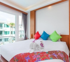 Двухместный номер Standard с балконом двуспальная кровать в The samui beach resort
