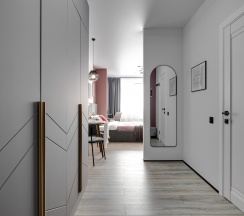 1-комнатные апартаменты студия Рэд в Dream Apartmens