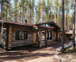 Усадьба с домом для восьми гостей, баней, тренажерным залом в Karhumaki Sport&Spa