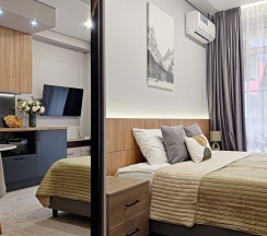 Апартамент ХВОЯ - студия с балконом. в Панорама Ачишхо