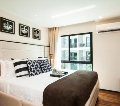 Люкс c 1 комнатой с видом на бассейн в The Title KR Beach Condotel Rawai Phuket