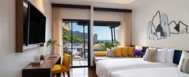 Двухместный номер Avani Superior с видом на море 2 отдельные кровати в Avani Ao Nang Cliff Krabi Resort