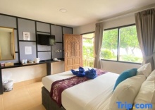 Двухместный номер Standard oceanfront двуспальная кровать в Phi Phi Nice Beach Resort