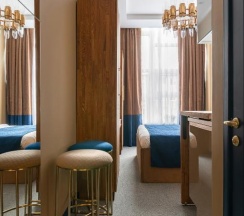 Номер стандарт с 1 двуспальной кроватью и кухней в Lido central