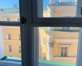 Двухместный номер Standard с красивым видом из окна двуспальная кровать в Усадьба Державина
