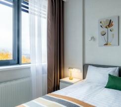 Bloom  | Студия с видом на Волгу в Nort на Родионова