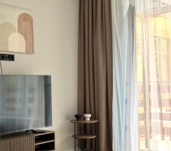 Новая квартира с отдельной спальней и кухней в Терсколе в El hotel