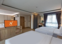 Семейный номер Standard с балконом в Heaven Hotel Chachoengsao