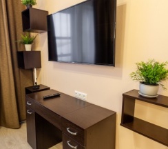 Студия люкс с кроватью king size в Pulkovo Apart