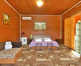 Номер делюкс семейный с 1 двуспальной кроватью в Русь