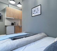 1-комнатные апартаменты студия в InHome24 (ИнХоум24) на улице Автозаводская 23 строение 120