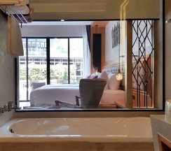 Двухместный Pool Access Deluxe двуспальная кровать в Aurico Kata Resort & Spa