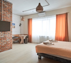 Номер полулюкс с 1 двуспальной кроватью в Villa santarina