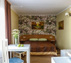Номер студия семейный с 1 двуспальной кроватью в Villa Victoria