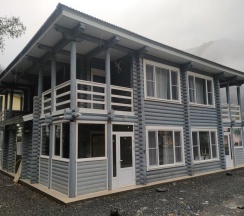 Sky Village апартаменты с 2 комнатами с балконом и с видом на горы в Sky village Dombay