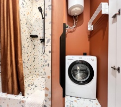 1-комнатные апартаменты студия LUXURY APARTMENTS ВОЗЛЕ ТРЦ АУРА в Сутки как дома на улице Шевченко