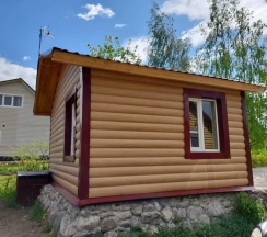 Двухместный коттедж Standard (двуспальная кровать) в Villa Natella