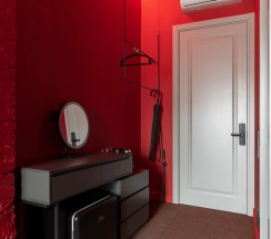 Двухместный номер Superior (двуспальная кровать) в Апартаменты Red room в NikolaevBuilding