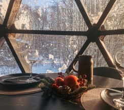 Геокупол Лазурный берег в Вазуза Лав