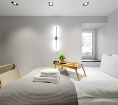 Studio Double Plus двухместный номер, кровать 120х200 в Yapartments