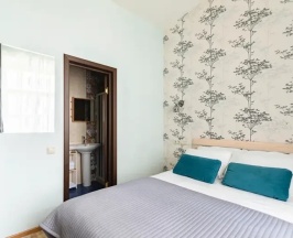 Двухместный номер Семейный двуспальная кровать в Пушка