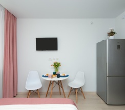 Апартаменты студия Rose ApartaMIA в Семейный уголок