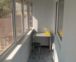 №8 Одноместный номер с балконом и видом на море. в Аркона