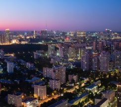 Нева 46 этаж в Cozy Aparts Moscow City