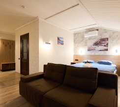 Двухместный номер с большой кроватью или двумя односпальными кроватями КОМФОРТ ПЛЮС в Морской