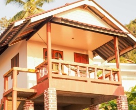 Бунгало Standard с видом на море в J.B.Hut Bungalows