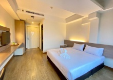 Двухместный номер Deluxe двуспальная кровать в View Dee BKK Airport Residence