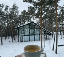 Коттедж Luxury с балконом в Fachwerk Borovoe