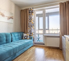 Апартаменты студия с диваном в Neva Bed (Нева Бэд) на проспекте Рыбацкий