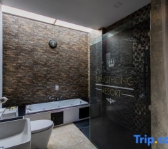 Двухместные апартаменты с видом на сад 2 отдельные кровати в Sangthong Resort