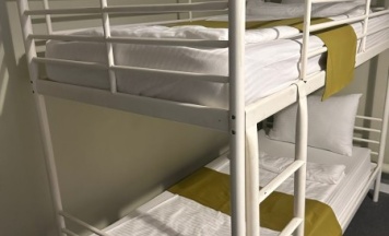 Семейный номер - 1 общая кровать king size, 1 двухъярусная кровать (до 4-х человек) в Рыбка