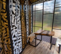 Трёхместный номер Standard с красивым видом из окна в Cabin shale